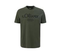 s.Oliver Baumwoll-T-Shirt mit Logo-Print