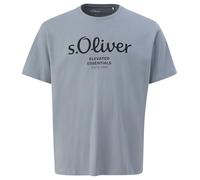 T-Shirt mit Logo-Print XXL grau