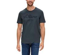 s.Oliver Baumwoll-T-Shirt mit Logo-Print