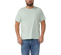 Baumwoll-T-Shirt mit Logo-Print 5XL türkis 2177553.6122.5XL