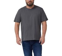 Baumwoll-T-Shirt mit Logo-Print 5XL grau 2176596.9576.5XL