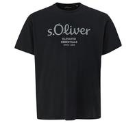T-Shirt mit Logo-Print 3XL schwarz