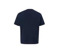 T-Shirt mit Logo-Print 5XL blau