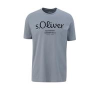 s.Oliver Baumwoll-T-Shirt mit Logo-Print
