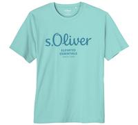 s.Oliver Baumwoll-T-Shirt mit Logo-Print