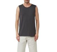 Baumwoll-Tanktop mit Flammgarnstruktur XL grau 2166833.9581.XL