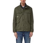 Baumwolljacke mit Twill-Struktur und aufgesetzten Taschen L olive 2173912.7938.L
