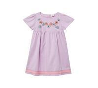 Baumwollkleid im A-Shape mit Rundhalsausschnitt und Stickerei 134 pink 2163422.4222.134