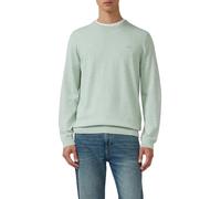 s.Oliver RED LABEL Regular Fit Pullover aus reiner Baumwolle in Lind Melange, Größe S