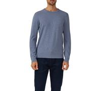 Baumwollpullover mit Logo-Stickerei L blau 2170218.53W0.L