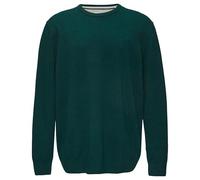 Baumwollpullover mit Logo-Stickerei 4XL petrol 2148210.67W0.4XL