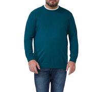 Baumwollpullover mit Logo-Stickerei 5XL petrol 2174101.69W0.5XL