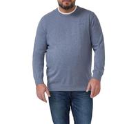 Baumwollpullover mit Logo-Stickerei 5XL blau 2174101.53W0.5XL