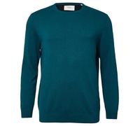 Baumwollpullover mit Logo-Stickerei XXL petrol 2174101.69W0.XXL
