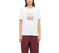 s.Oliver Red Label - T-Shirt mit Frontprint weiß - Gr. - 46