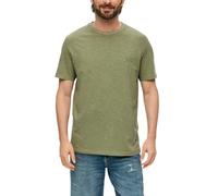 s.Oliver Baumwollshirt mit Logo-Print