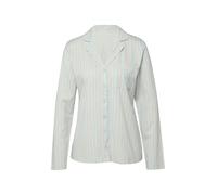 Pyjama-Oberteil mit Reverskragen 36/38 blau|mehrfarbig 6011484.8603.36_38