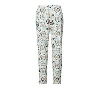 Pyjama-Hose im Slim Fit mit All-over-Print 36/38 creme|mehrfarbig 6011479.4572.36_38