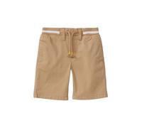 Bermuda aus Baumwollstretch mit Rippbund 98 Beige 2164887.8195.98