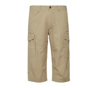 s.Oliver BLACK LABEL Relaxed Fit Bermudas aus Baumwoll-Mix in Beige, Größe 31