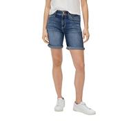 Bermuda Jeans Betsy / Regular Fit / Mid Rise / Straight Leg 34 blau