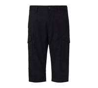 File: Strukturierte Bermuda in 3/4-Länge im Relaxed Fit 34 schwarz 2176108.9999.34