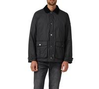 Beschichtete Jacke mit modischem Kordkragen XL schwarz 2167362.9999.XL