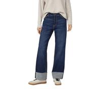 s.Oliver Beth Boyfriend/Relaxed Fit/Mid Rise/Straight Leg/Aufschlag