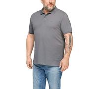 s.Oliver Big Size Herren 131.10.102.13.130.2064880 Polohemd, Grey, 4XL große größen
