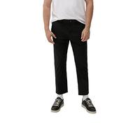 s.Oliver Big Size Herren 2124756 Hose Fit Detroit Relaxed fit, Schwarz, 40W / 32L EU