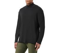 s.Oliver Big Size Herren Langarmshirt mit Rollkragen Black, 3XL