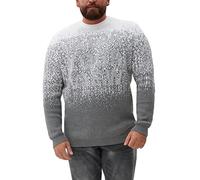 s.Oliver Big Size Men's 10.3.16.17.170.2128120 Pullover, White, XXL