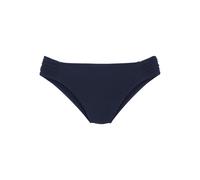 Bikini-Hose S.OLIVER "Oana", Damen, Gr. 34, N-Gr, marine, Microfaser, Strukturmuster, Badehosen Bikini-Hose, mit Strukturmuster (79903515-34) marine