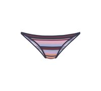 Bikini-Hose S.OLIVER "Pasta", Damen, Gr. 38, N-Gr, bunt (navy, rose gesteift), Recycling-Polyamid, gestreift, kontrastfarbene Details, Badehosen Bikini-Hose, in trendiger Streifen-Optik (95297536-38)