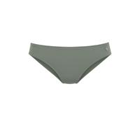 Bikini-Hose S.OLIVER "Spain", Damen, Gr. 42, N-Gr, grün (oliv), Microfaser, Microfaser, unifarben, Badehosen Bikini-Hose, in modischen Unifarben, Topseller (73888164-42) oliv