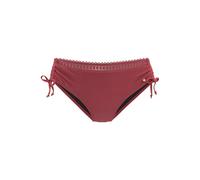 Bikini-Hose S.OLIVER "Aiko" Gr. 42, N-Gr, rot (rostrot) Damen Badehosen (16995714-42) rostrot