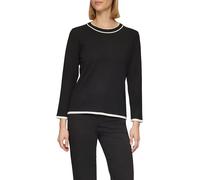 s.Oliver Black Label 2159951 Kontrast gerippter Pullover für Damen (1 Stück)