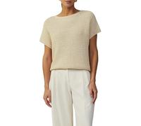 s.Oliver BLACK LABEL Ärmelloser Pullover im Relaxed Fit helles beige M