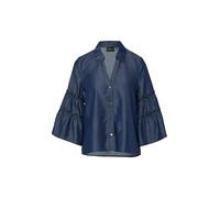 s.Oliver BLACK LABEL - Bluse blau - Gr. - 38