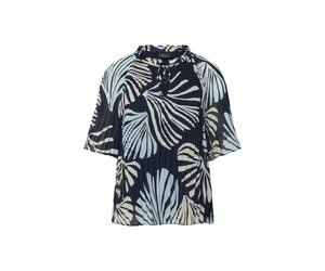 s.Oliver BLACK LABEL - Bluse blau|mehrfarbig - Gr. - 46