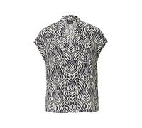 s.Oliver BLACK LABEL - Bluse blau|weiß - Gr. - 36