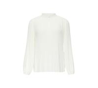 s.Oliver BLACK LABEL Blusenshirt mit Schlüsselloch-Ausschnitt in Offwhite, Größe 34