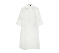 Transparente Longbluse mit Stickerei 36 creme 2180711.0200.36