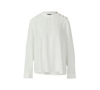 Fließende Viskose-Bluse mit seitlichen Knöpfen 38 creme 2173407.0200.38