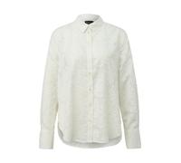 Elegante Chiffon-Bluse mit floralem Muster 40 creme 2177033.0200.40
