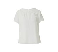 s.Oliver Luftige Chiffon-Bluse mit gesteppter Raffung