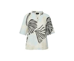 s.Oliver BLACK LABEL - Bluse creme/mehrfarbig - Gr. - 42