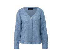 Bluse mit 3D-Effekt und Falte im Vorderteil 46 blau 2175593.5456.46