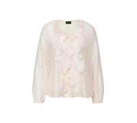 Luftige Lyocell-Bluse mit Volants 48 pink 2177985.4061.48