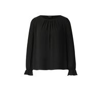 Festliche Bluse mit Plissee-Ärmeln 34 schwarz 2173180.9999.34